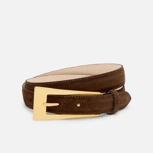 Aureum Brown Suede Belt